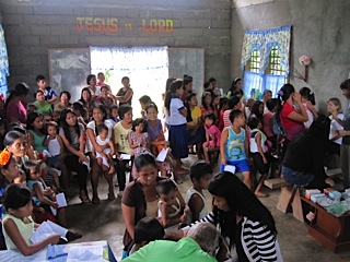 Clinic waiting area